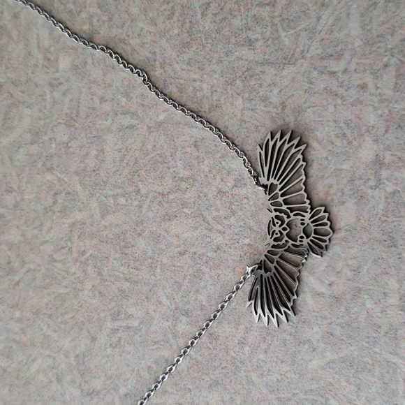 Other - Flying owl necklace